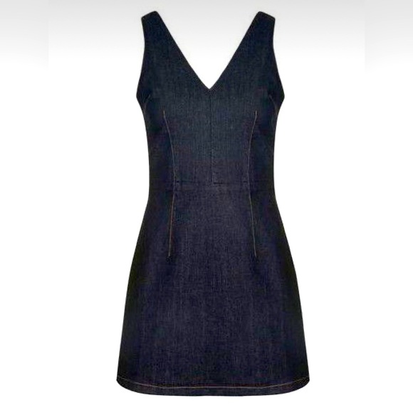 topshop moto zip denim dress Topshop Clothing, Shoes & Accessories